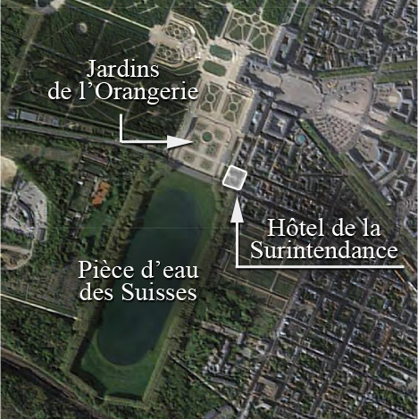 Château de Versailles et L'Hôtel de la Surintendance