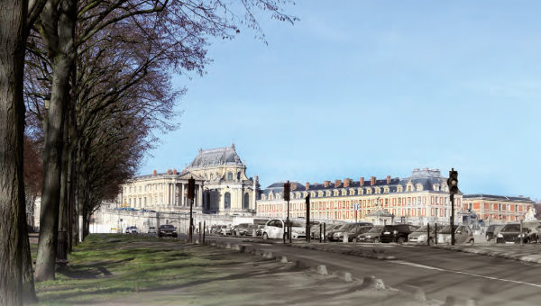 Entrée du Château de Versailles