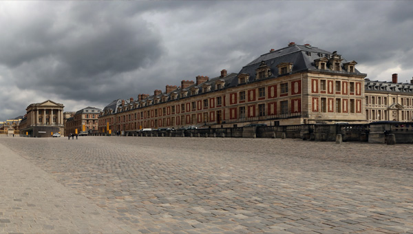 Entrée du Chateau de Versailles